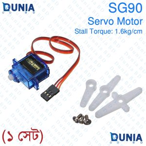 Sg90 9g Micro Servo Motor 1.6Kg.cm with Kit for Arduino Project and RC Car Airplane Robot