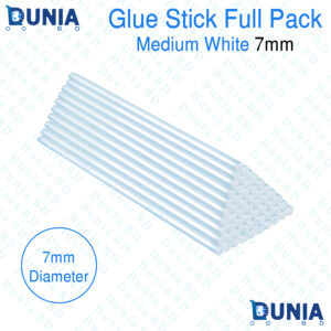 7mm Full Pack Glue Gun Stick Medium White Hot Melt For Craft Hand Repair DIY