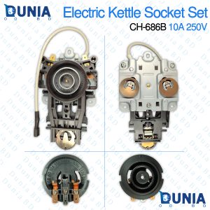 CH-686B Electric Kettle Socket Set Male Female Double Temperature Control Switch