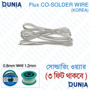 FLUX CORED SOLDER WIRE MADE IN KOREA ORIGINAL 100-105g