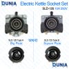 SLD-125 Electric Kettle Socket Set Male Female Double Temperature Control Switch V006871 A046546