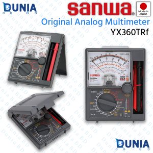 SANWA Analog Multimeter with Built-In Case YX360TRF