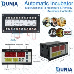 XM-18 Incubator Controller with Temperature Humidity Sensor Probe Full Automatic Control with Thermostat Hygrostat 220V