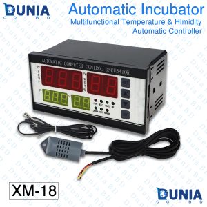 XM-18 Incubator Controller with Temperature Humidity Sensor Probe Full Automatic Control with Thermostat Hygrostat 220V