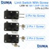 Limit Switch 3 Pin 2 pin 16A with screw and without screw