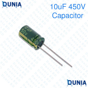 10uF 450V Capacitor Radial Electrolytic capacitor Polarized Aluminum body for Amplifier & Circuits