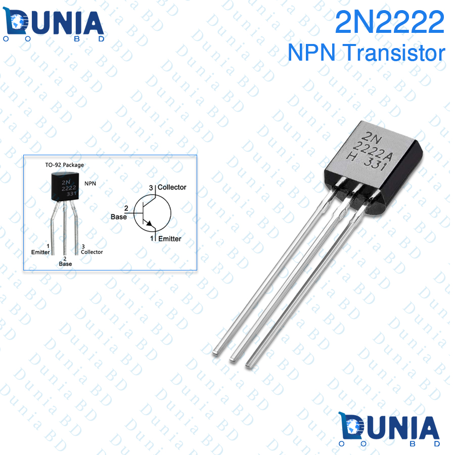 Uxcell SYNCELEC001625 1 Piece S8050 NPN Silicon Transistor Low Voltage High Current Small Signal, 0.17\" Width, 0.73\" Length