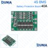 BMS 4S 40A 16.8Volt 18650 Lithium Battery Charging Protection Board Module
