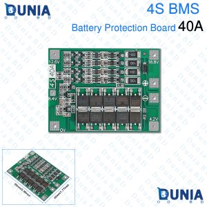 BMS 4S 40A 16.8Volt 18650 Lithium Battery Charging Protection Board Module
