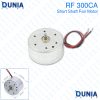 RF 300Ca Short Shaft Fan Motor DC 1.5 to 5V