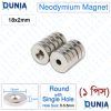 Round 18x5 or 5.5mm Neodymium Magnet With Single Hole