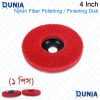 4 Inch Grinder Polisher Polishing Buffering Wheel Nylon Fiber for Angle Grinder