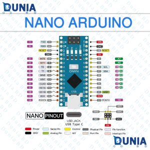 Nano Module CH340 5V 16M Type-C Micro Controller Board for Arduino and DIY Project