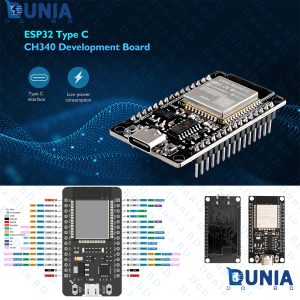 ESP32 Nodemcu Development Board 30Pin 2.4GHz WLAN WiFi Module For Arduino & DIY Projects CH340 Chip