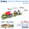 Mosquito Killing Bat Circuit Board High Voltage Generator with Display