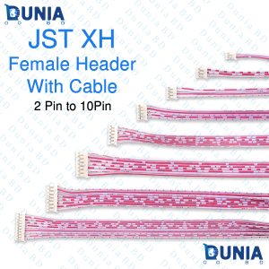 JST XH2.54 Single Head XH 2.54mm Pitch 2 3 4 5 6 7 8 9 10 Pin Female Socket Wire Cable