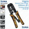 INGCO HMPCN2468R Modular Plug Crimper for crimping nertwork cable RJ11 RJ12 RJ45