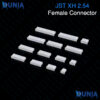 JST XH 2 3 Pin Female Connector Collection White Vertical