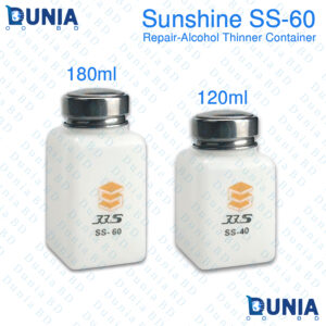 Sunshine SS-40 60 120 180 Plastic Bottle Thinner Container for Phone Repair and Work