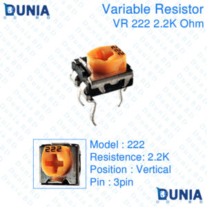 222 2K2 ohm Variable Resistor Trimpot Trimmer Vertical VR