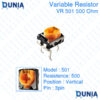 501 500 ohm Variable Resistor Trimpot Trimmer Vertical VR