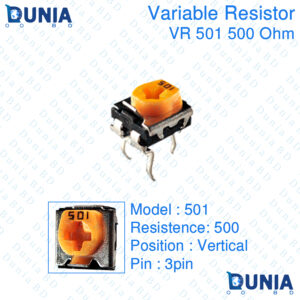 501 500 ohm Variable Resistor Trimpot Trimmer Vertical VR