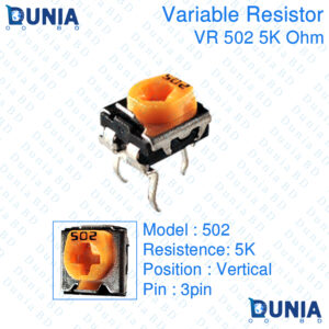 502 5K ohm Variable Resistor Trimpot Trimmer Vertical VR