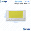 10W COB WHITE Color 10W 3.7V 90x50mm COB LED Light Chip White