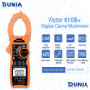 Victor 610B+ True RMS Digital Clamp Meter with Flashlight 1000V 1000A Multimeter for Electricians