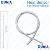 Heat Sensor Thermostat Cable for Infrared Cooker 30 cm long white braided insulation with JST connector