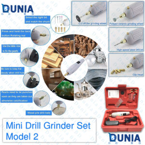 Mini Drill Grinder Set PCB Drill SET High-precision Micro Electric Grinding Drill Set P-500-1A