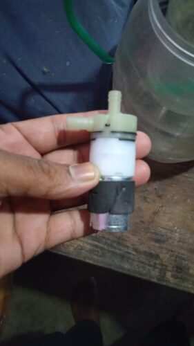 DC12V Micro Motor Diaphragm Water Pump Large Flow Mini Self-Priming Pump for DIY Projects Dispenser Tea Table Pumping photo review