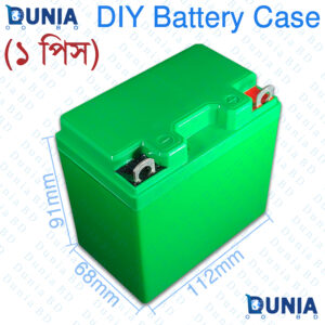 DIY Battery Case Green 18650 Battery Holder Box for Project & Storage Battery