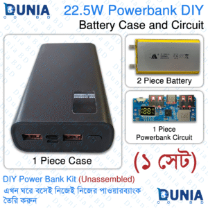 IP5356 Powerbank Circuit 22.5W Board with Digital Display PD QC Fast Charge