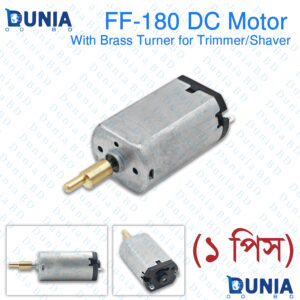 FF-180 DC Motor with Brass Turner High Speed for Trimmer, Shaver, Toys