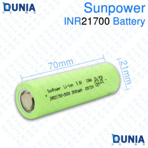 Sunpower INR21700-5000 lithium-ion battery 3.6V High Capacity Rechargeable Cell