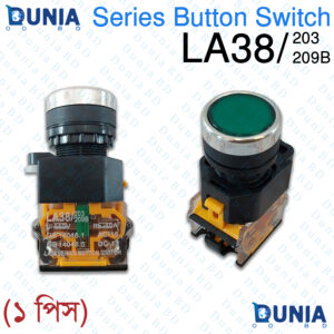LA38/203 209B Series Push Button Switch 22mm Green Industrial Series Button Switch