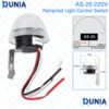 Waterproof Photosensitive Sensor Switch 220V AC IP65 Auto Light Control AS-20 10A