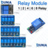 Multi Channel Relay Module 1/2/4/6/8 Channels 5V 12V Optocoupler Isolated Arduino Relay Board for Automation