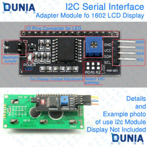 I2C Module for 1602 LCD Display Address Changeable PCF8574