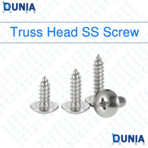 #8x1/2 Sheet Metal SS Screws Phillips Truss Head Self Tapping Tip for Wood, Furniture Water Filter