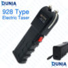 928 Type Taser Electric Stun Gun Rechargeable High Voltage Self Defense Device with Flashlight