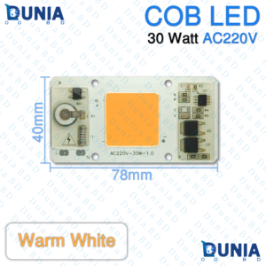 30 Watt COB LED AC 220V Direct Connection Driverless for Flood Light & Street Light