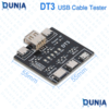 DT3 USB Cable Tester Board Multi-Port Data Cable Detector for Type-C Lightning Micro USB