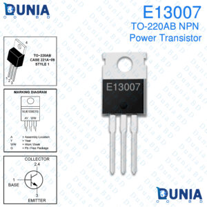 E13007 MJE13007 TO-220AB NPN Power Transistor High Voltage Switching Transistor