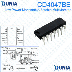 CD4047BE Low Power Monostable/Astable Multivibrator IC DIP-14 CMOS Timer