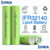 IFR32140 LiFePO4 Battery 15Ah 3.2V - High Capacity Cylindrical LFP Cell 48Wh