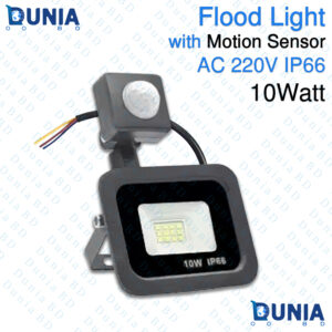 10W LED Flood Light with Motion Sensor PIR IP66 Waterproof Outdoor Security Light AC 220V