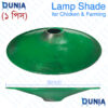 9 Inch Lamp Shade Green for Poultry & Chicken Farming Brooder Heat Lamp Reflector