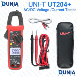 UNI-T UT204+ Digital Clamp Meter True RMS AC/DC 600A/600V Multimeter with Temperature & NCV